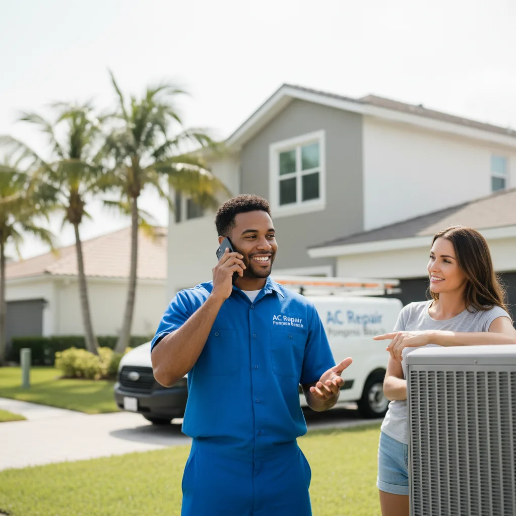 AC Repair Pompano Beach customer support in Wendell